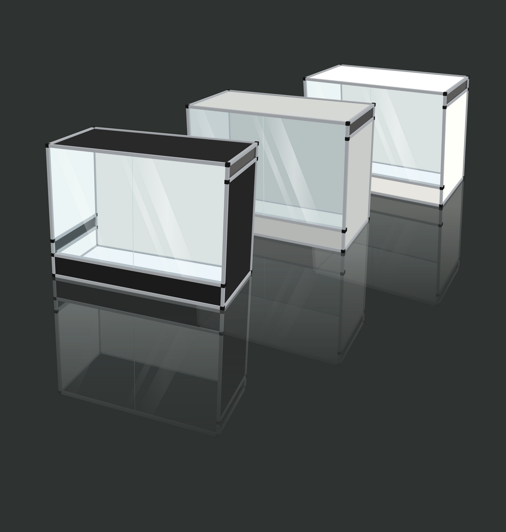Terrarium terrestre en aluminium 120 x 60 x 90