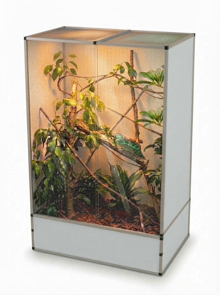 Flexarium en aluminium 90 x 60 x 150