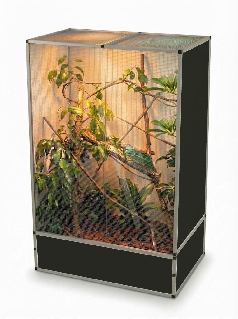 Flexarium en aluminium 90 x 60 x 150