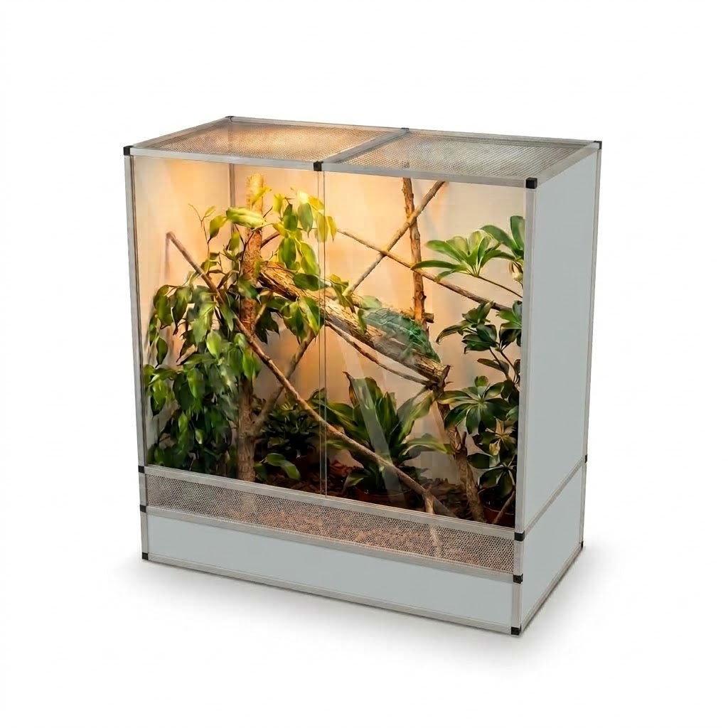 Terrarium arboricole en aluminium 120 x 60 x 120