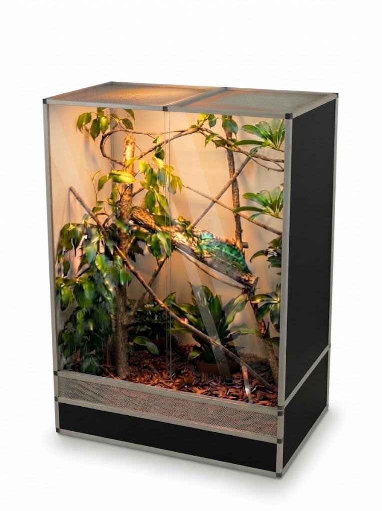 Terrarium arboricole en aluminium 90 x 60 x 120