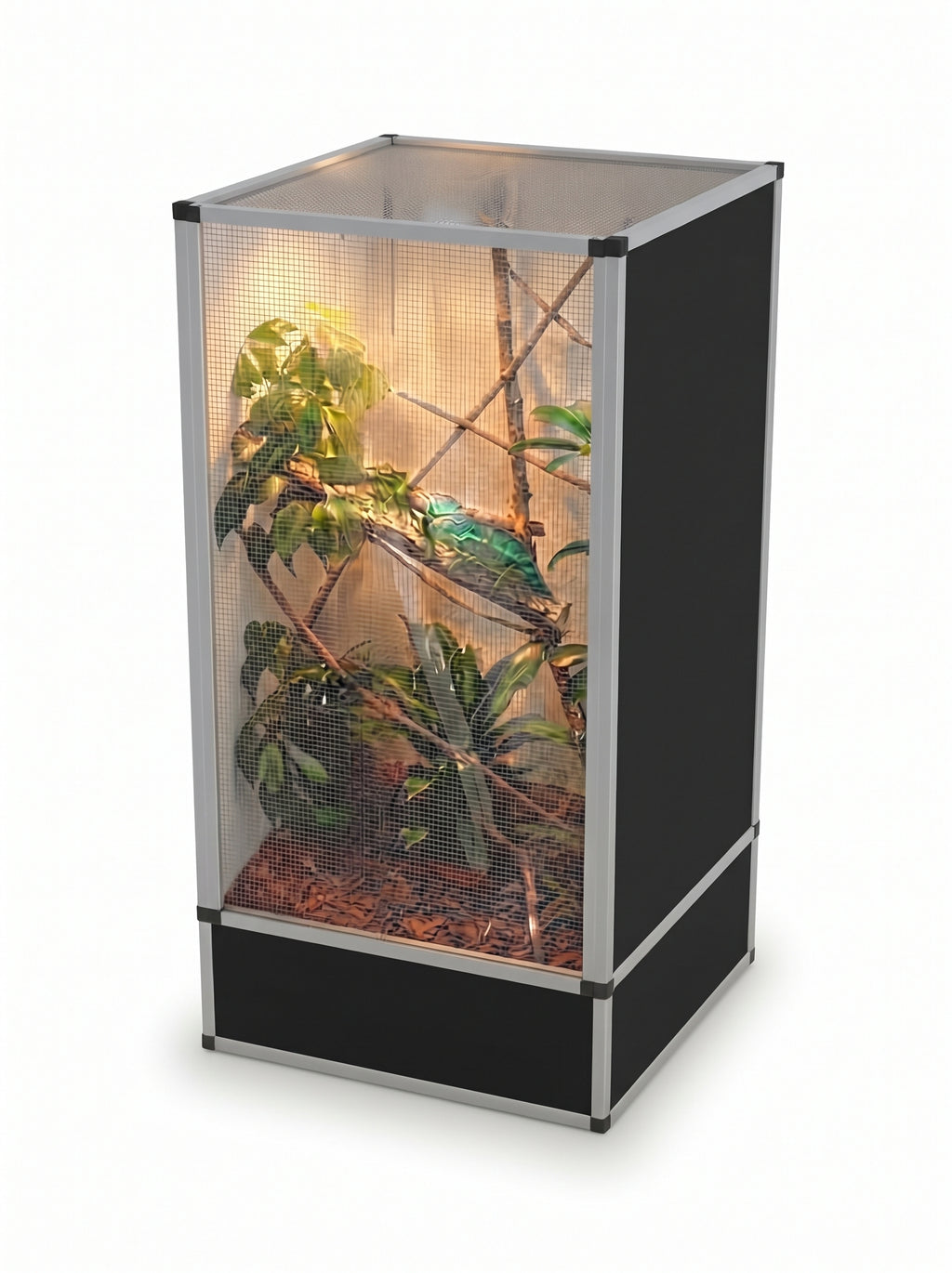 Flexarium en aluminium 60 x 60 x 120