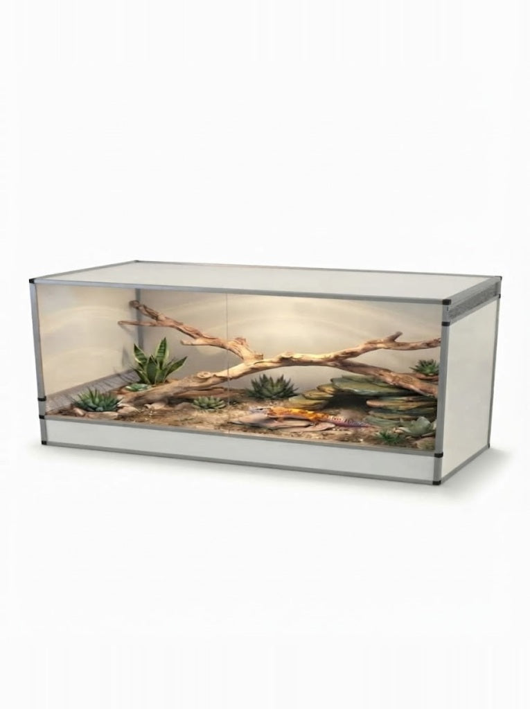 Terrarium terrestre en aluminium 150 x 60 x 60