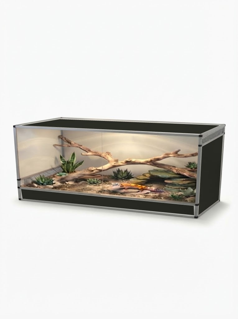 Terrarium terrestre en aluminium 150 x 60 x 60