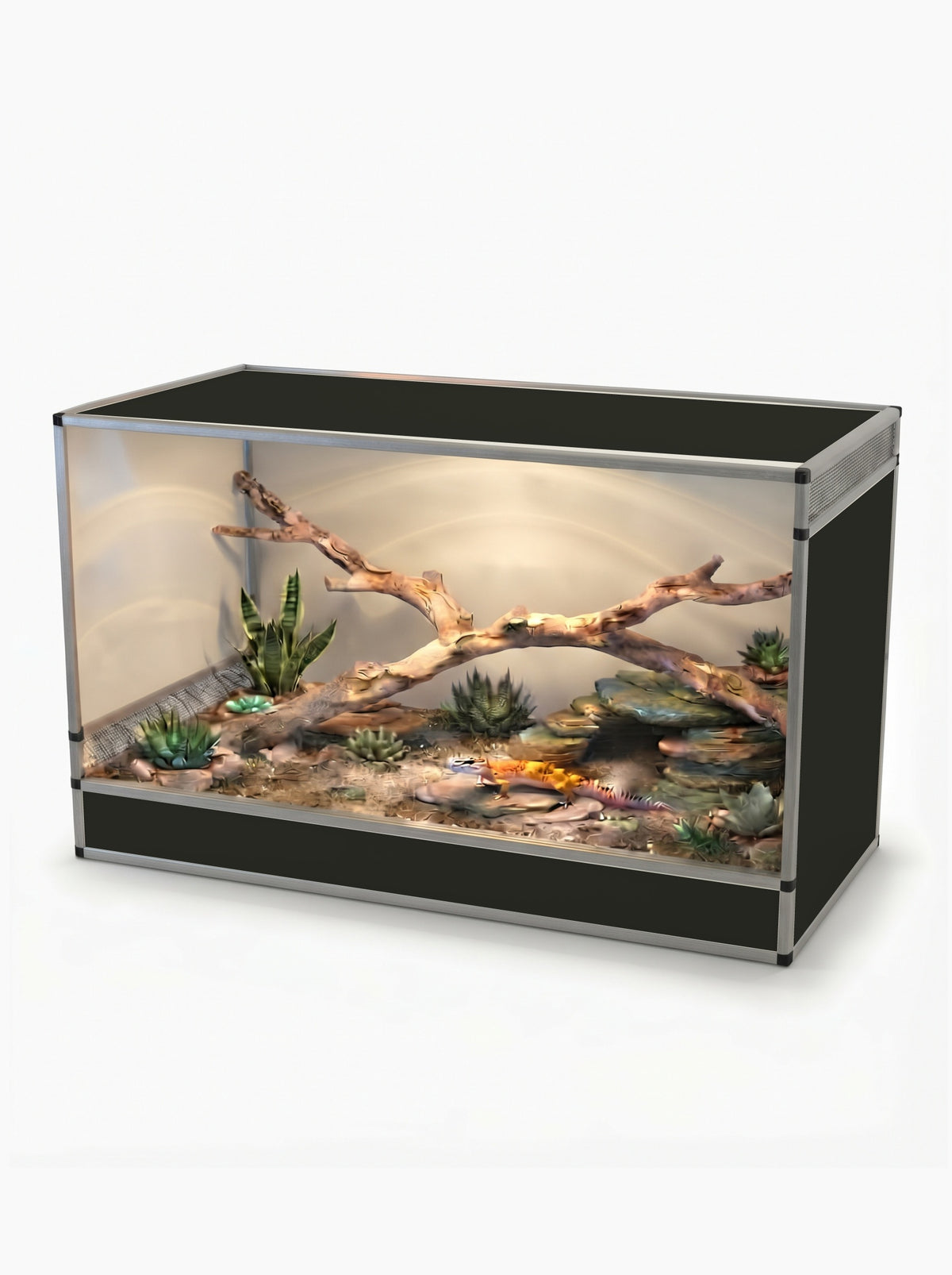 Terrarium terrestre en aluminium 150 x 60 x 90