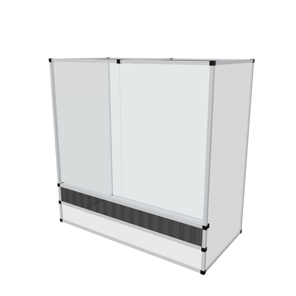 Terrarium arboricole en aluminium 120 x 60 x 120