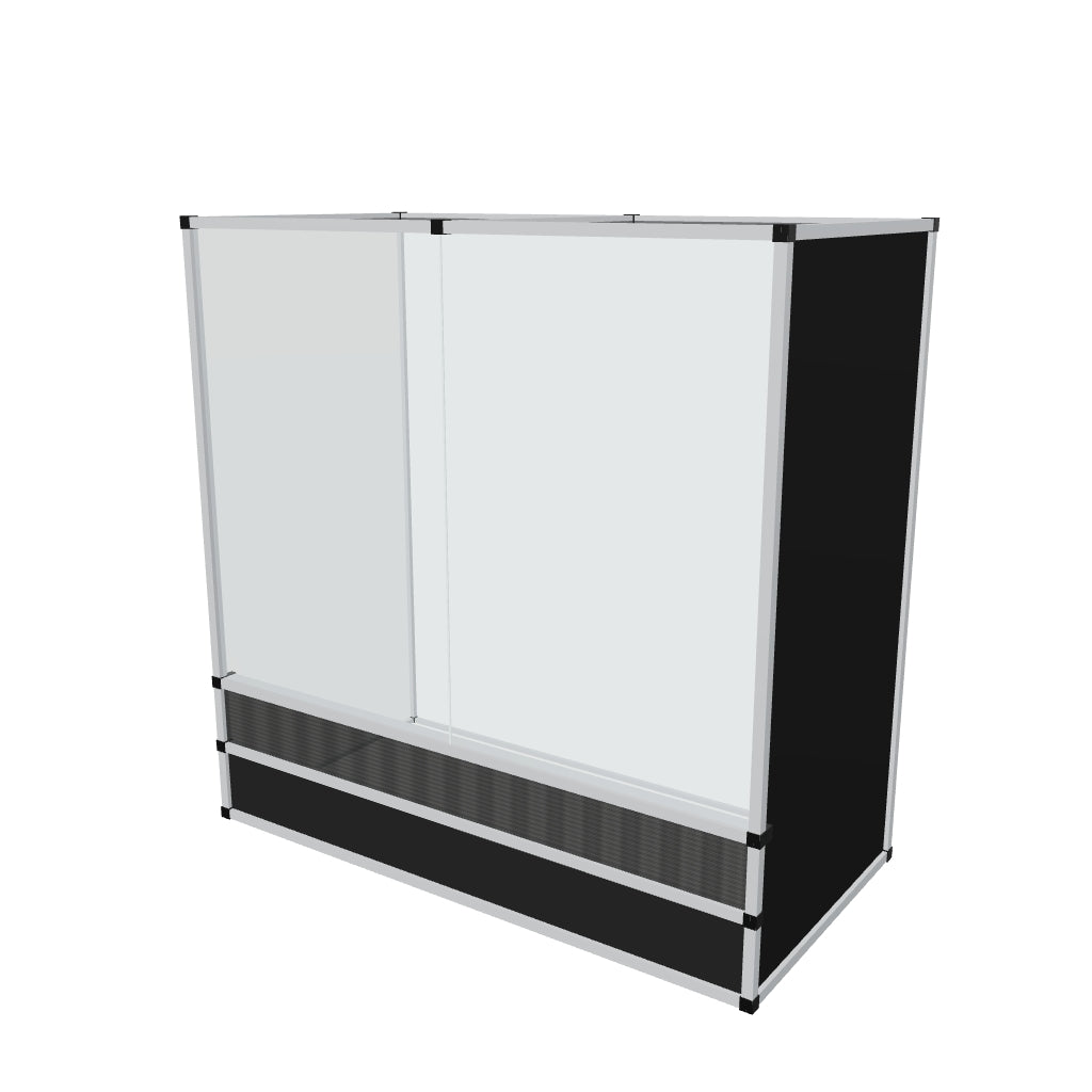 Terrarium arboricole en aluminium 120 x 60 x 120