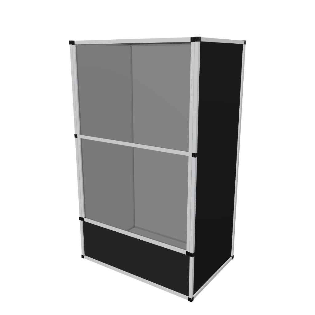 Flexarium en aluminium 90 x 60 x 150